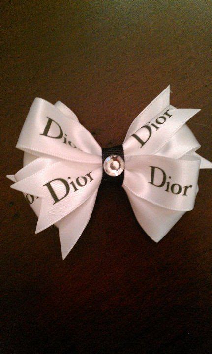 dior hair ribbon|dior hair tie.